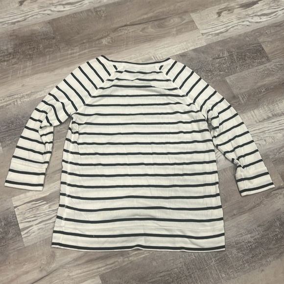 MIX BY 41 HAWTHORN Arnold Three Quarter Sleeve Raglan Knit Top size M - Picture 6 of 6